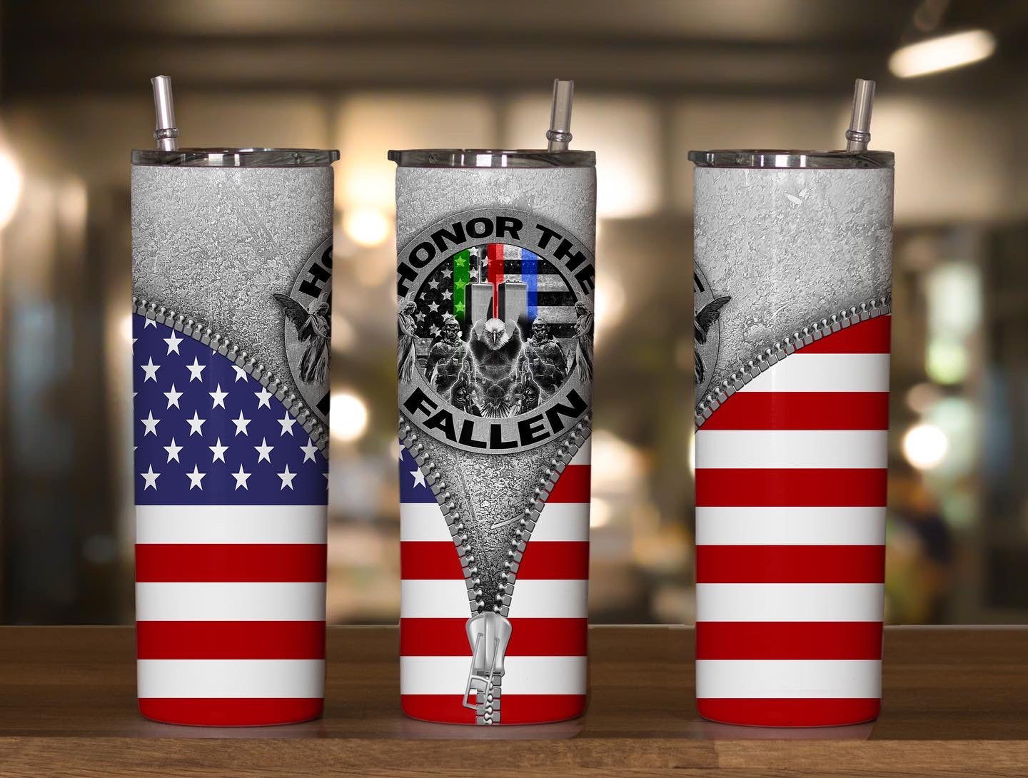 Honor the fallen tumbler