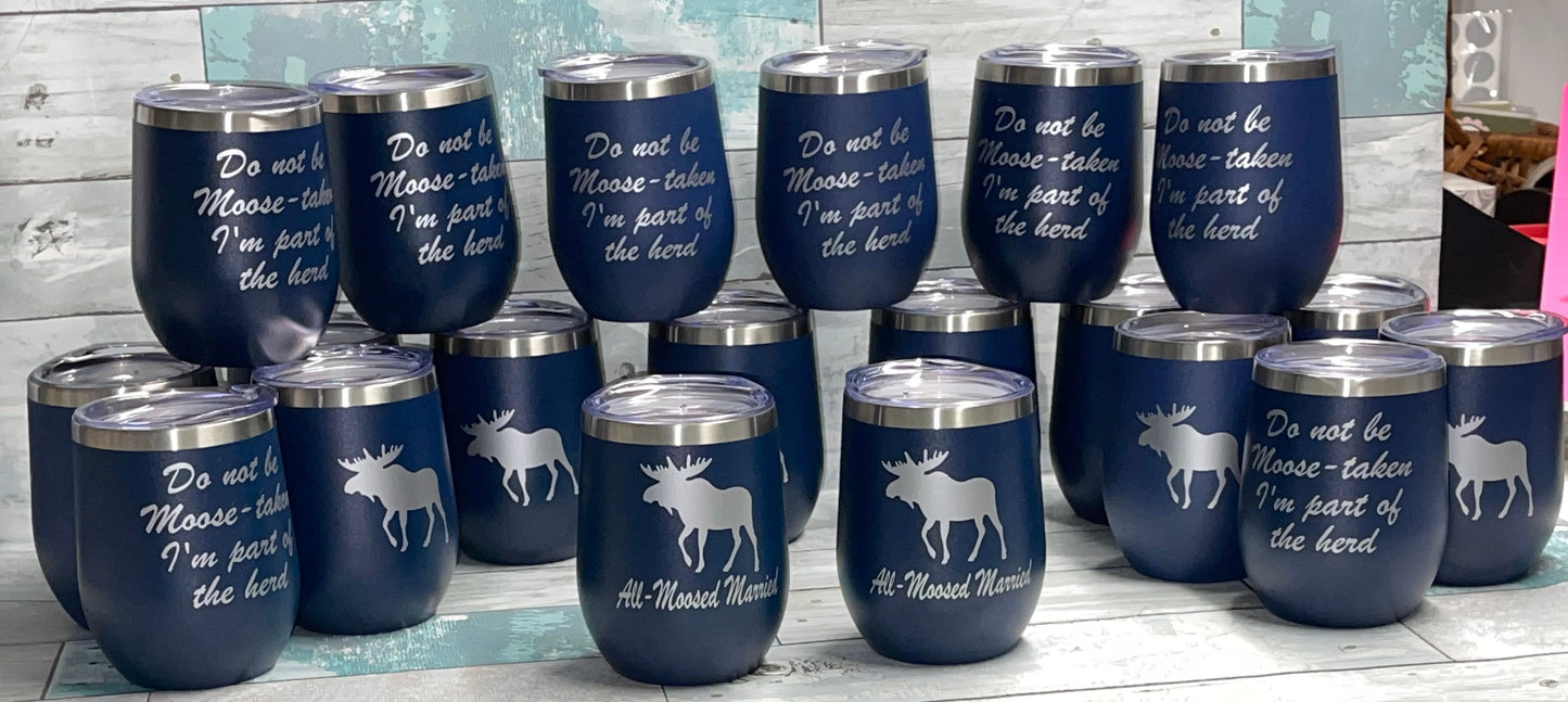 Customizable wine tumbler