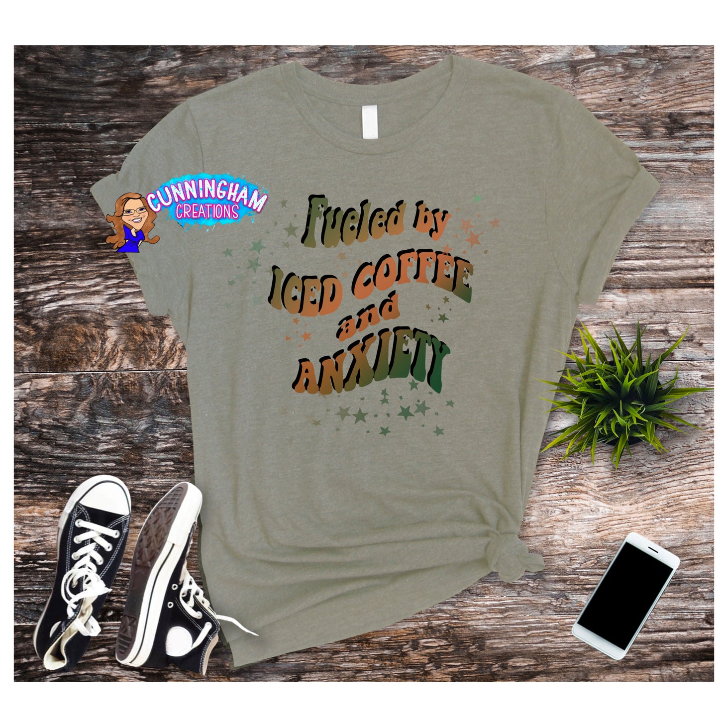 Fueled by iced coffee and anxiety